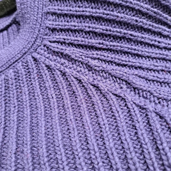 Ann Taylor Loft Periwinkle Cropped Cardigan Sweater   Size XS - Picture 4 of 5